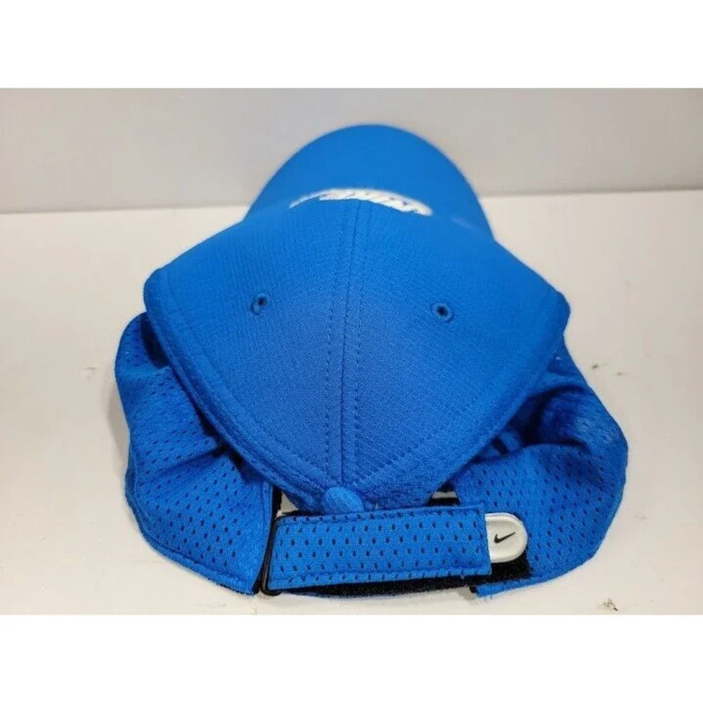 BLUE NIKE RUN RUNNING CAP. Adjustable - Picture 5 of 5